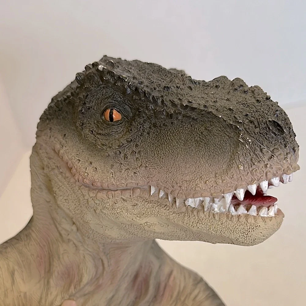 T Rex toilet paper holder with White Roller nwot